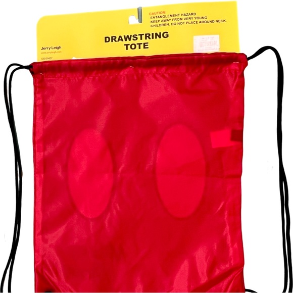 NWT Mickey Mouse drawstring tote backpack - Picture 4 of 4